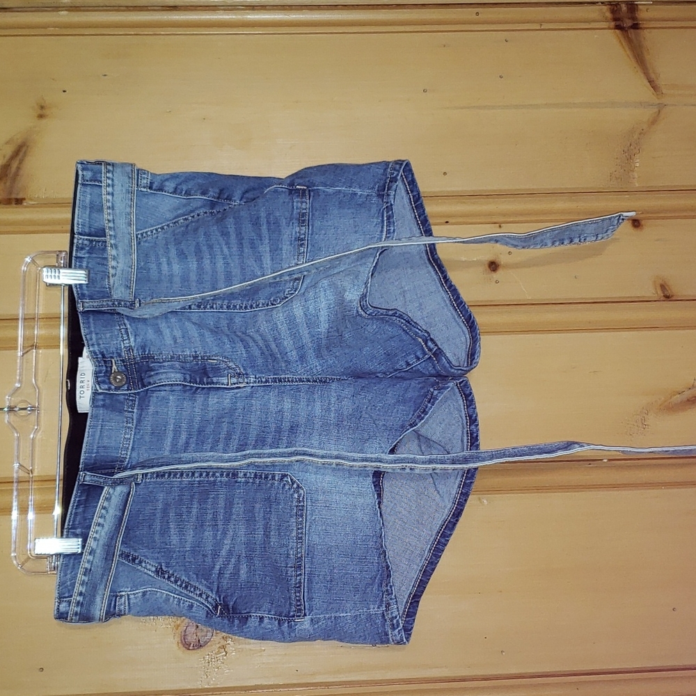 Torrid Denim Shorts 18